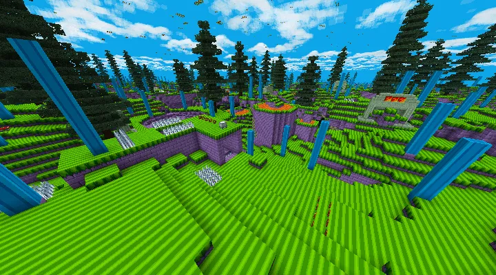 Sonicraft: Lively Zones — скриншот 2 (Моды, Minecraft)