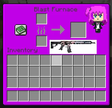 Girls Frontline GUI [AR Team Edition] — скриншот 2 (Текстуры, Minecraft)