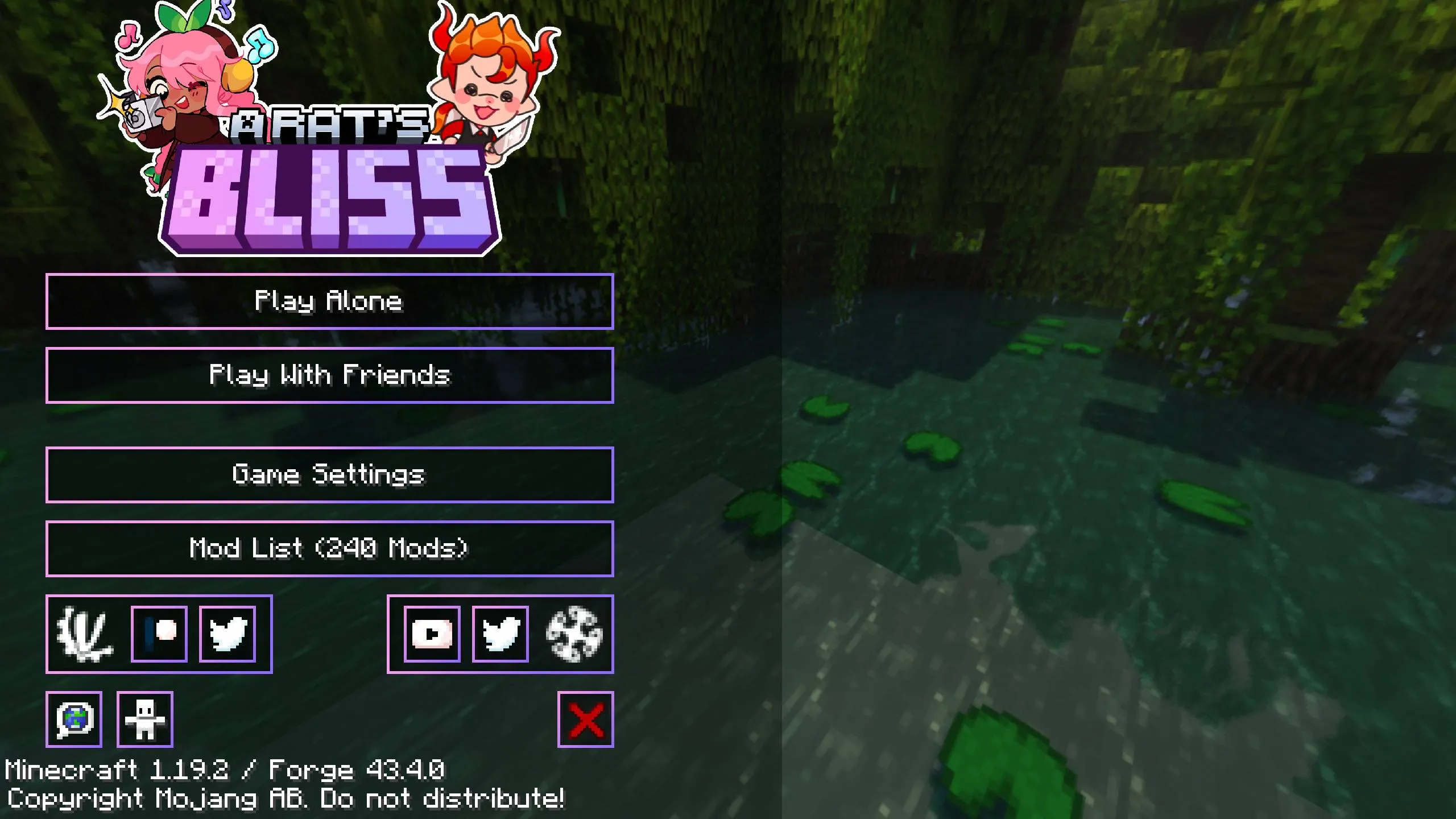 A Rat's Bliss — скриншот 1 (Модпаки, Minecraft)