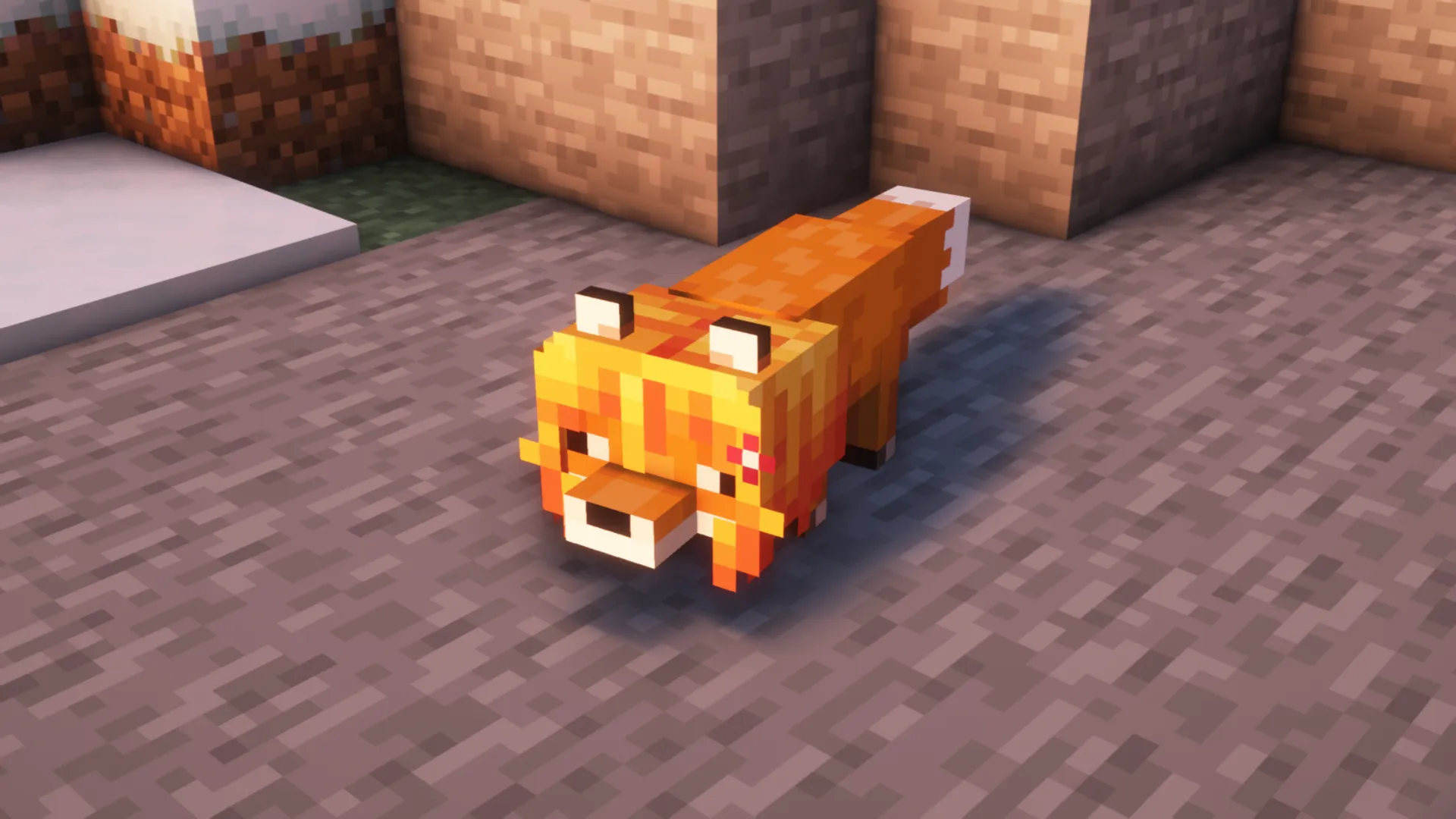 Senko the fox — скриншот 1 (Текстуры, Minecraft)