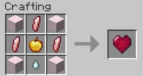 Hearts, Моды, Minecraft