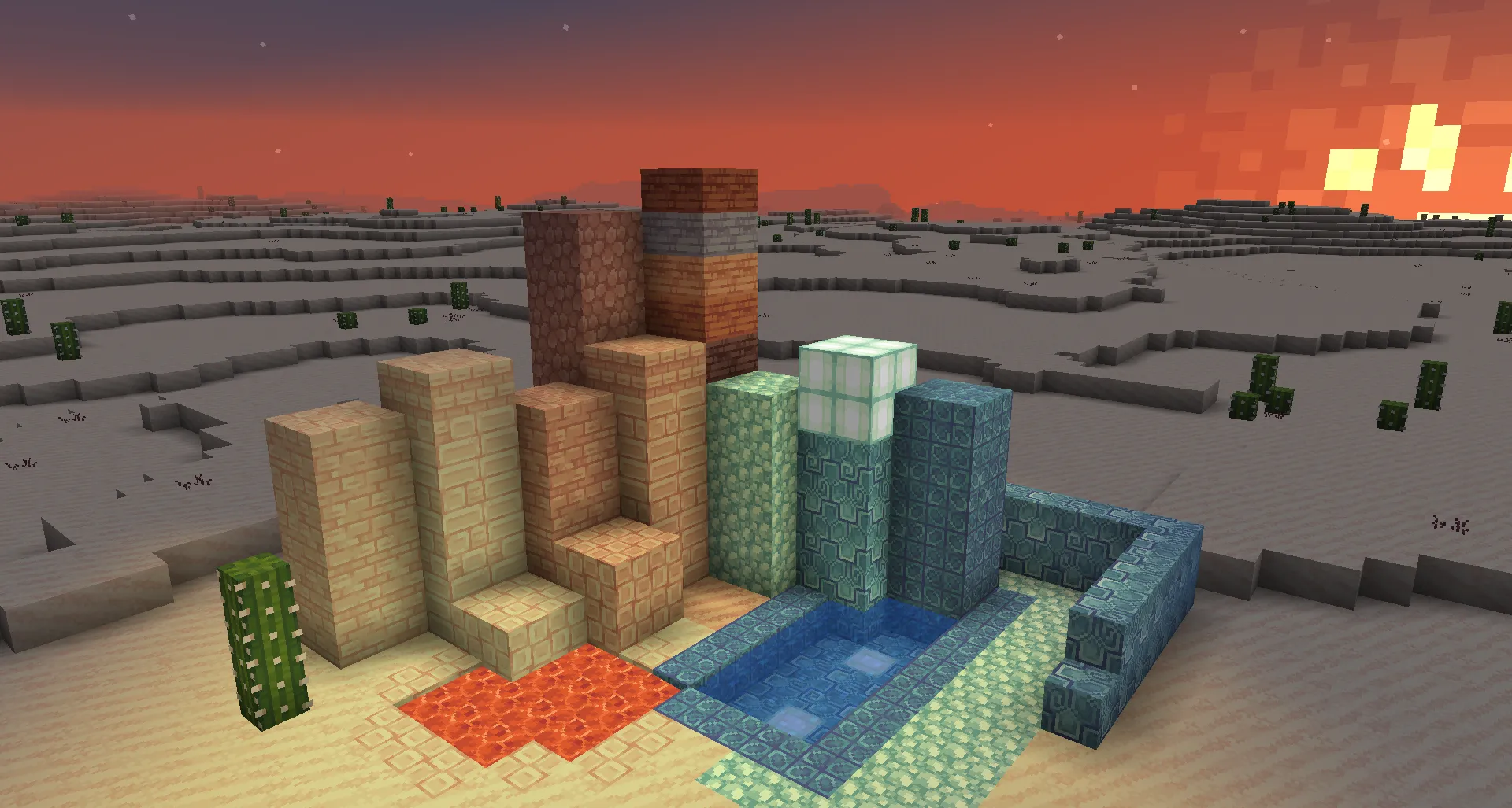 Quadral pack, Текстуры, Minecraft