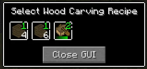 Selection GUI Crafting, Моды, Minecraft
