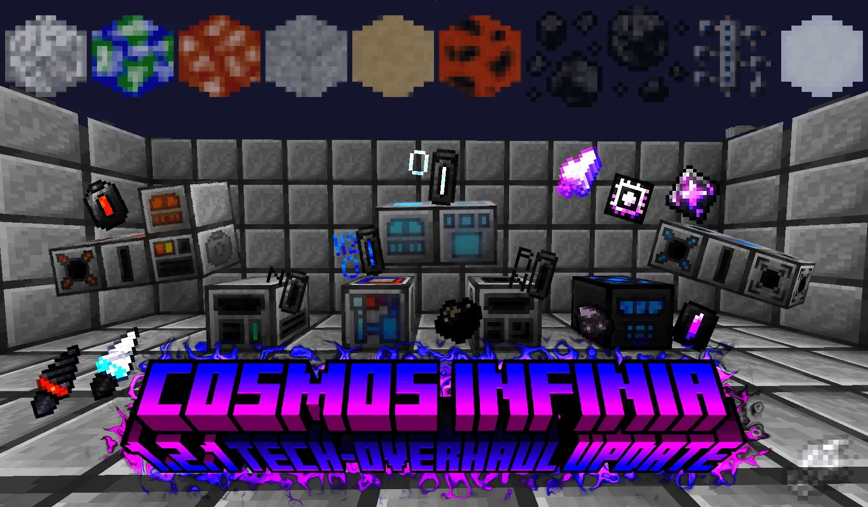 Cosmos Infinia | Space Mod, Моды, Minecraft