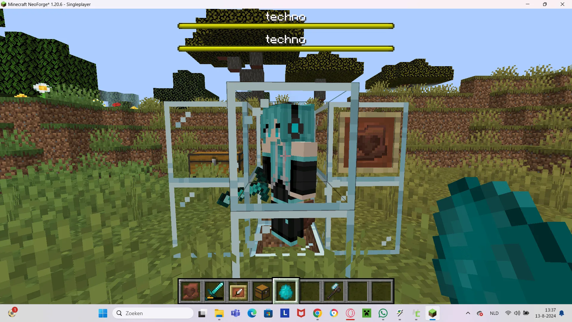 the weapons and custom mobs canceled and about to be remade, Моды, Minecraft