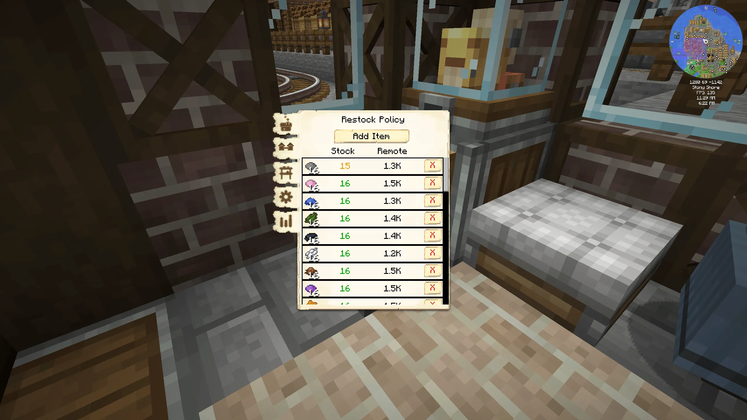 SupplyLines, Моды, Minecraft