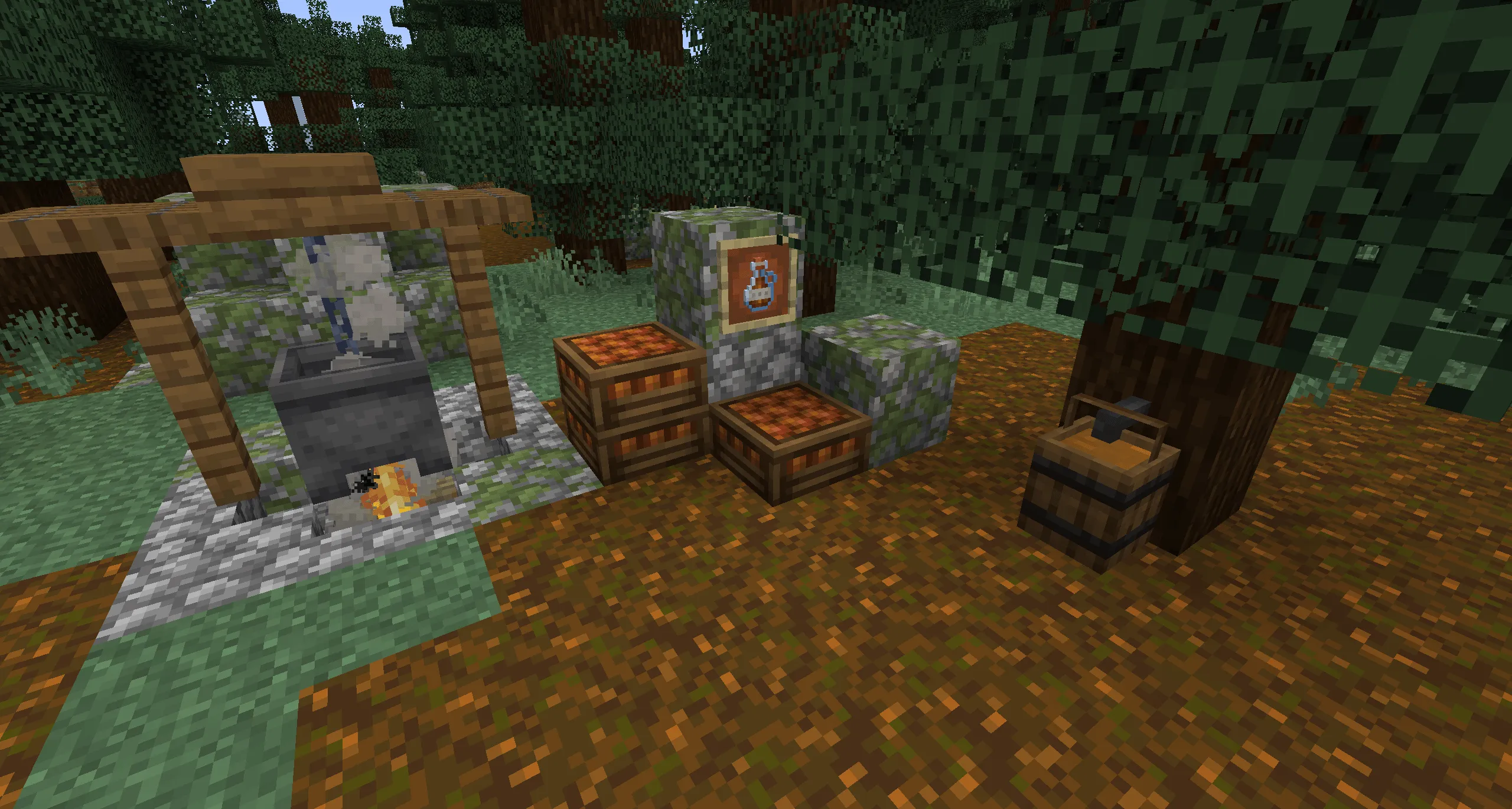 Hearth and Harvest, Моды, Minecraft