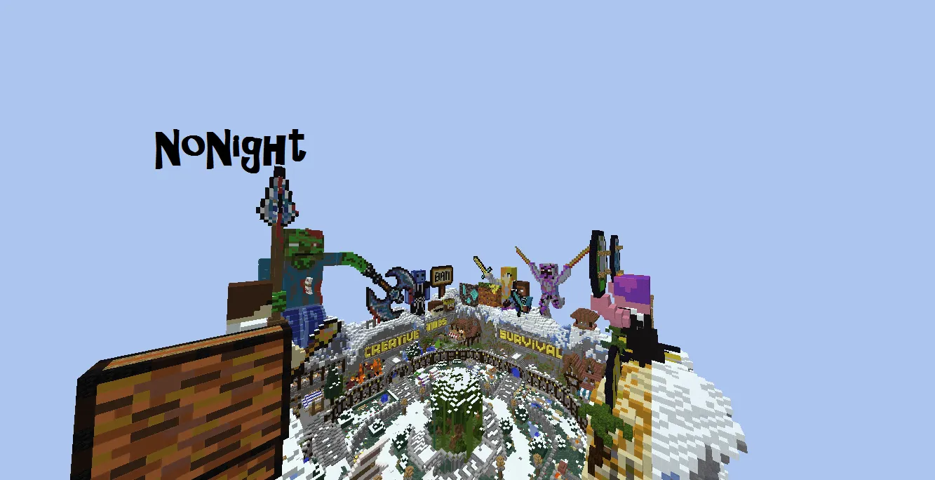 NoNight — скриншот 2 (Плагины, Minecraft)