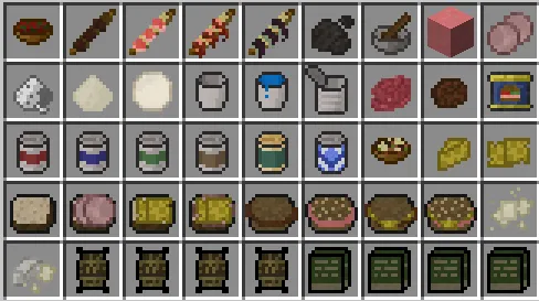 Beton's Rations and Food — скриншот 1 (Моды, Minecraft)