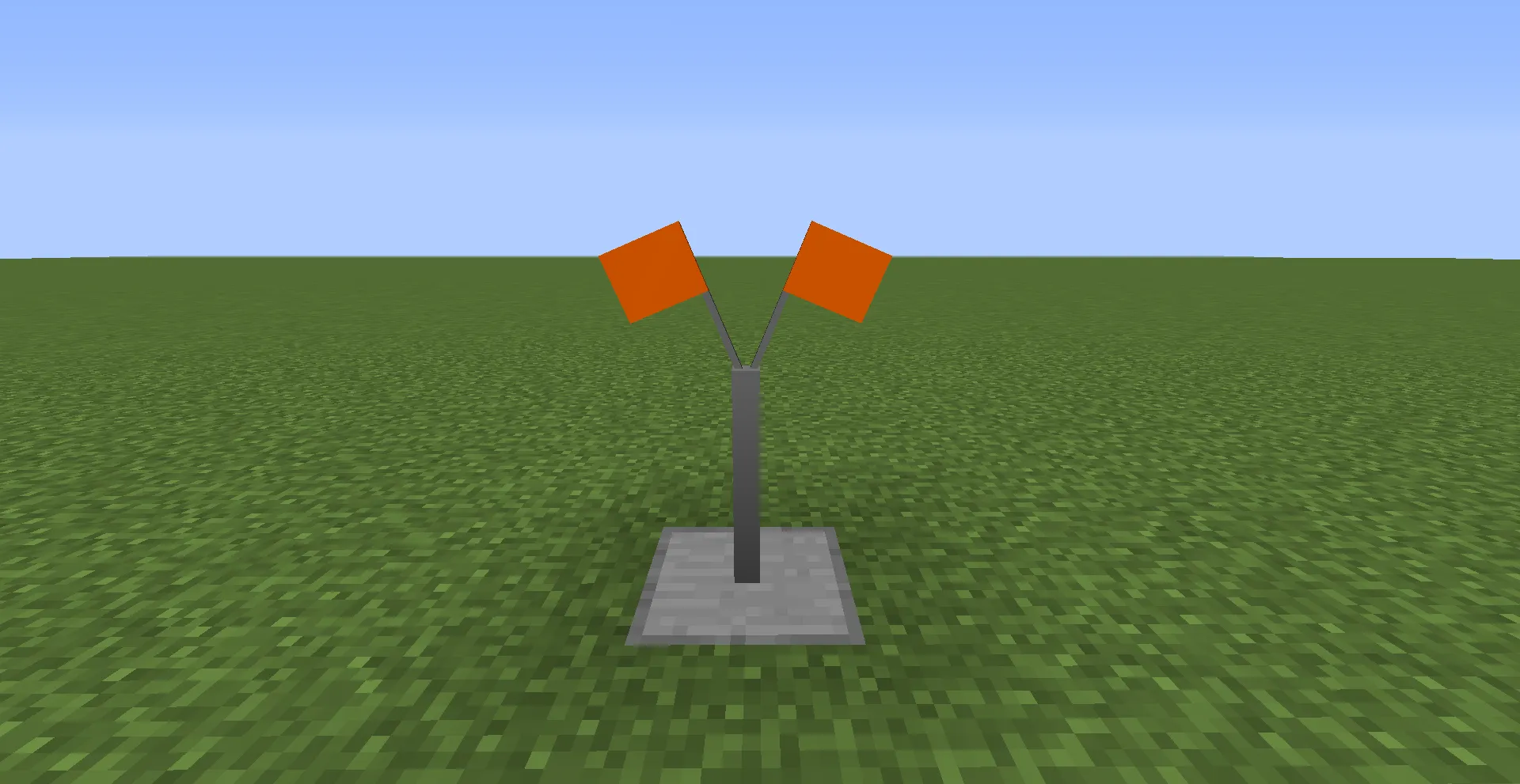 Texas Style Traffic Equipment (Traffic Control Addon) — скриншот 1 (Моды, Minecraft)
