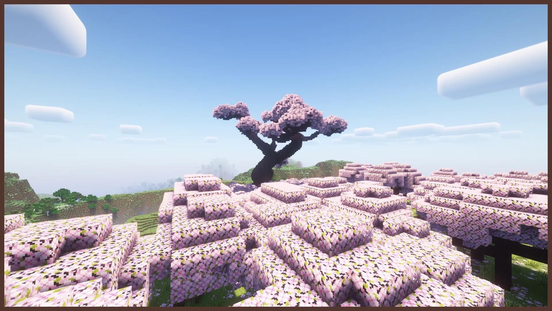 Giant Cherry Blossom Bonsai Tree, Моды, Minecraft