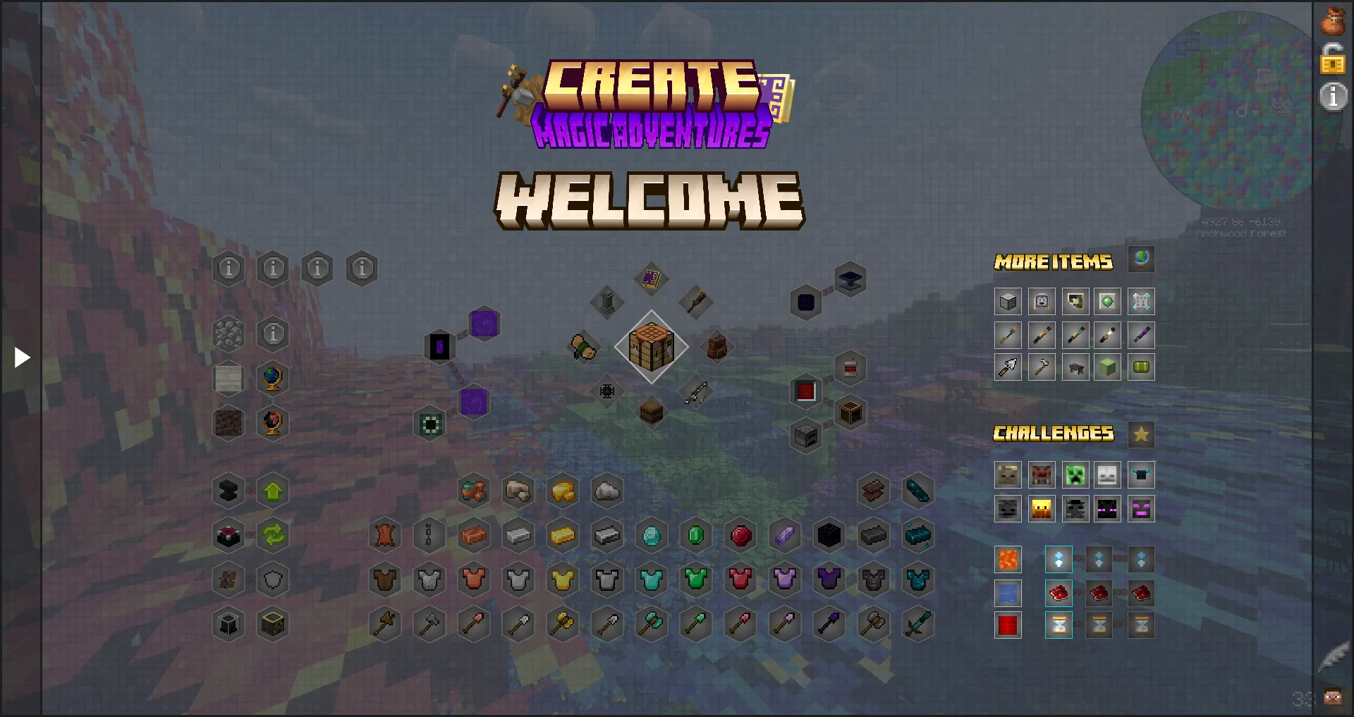Create: Magic Adventures — скриншот 7 (Модпаки, Minecraft)