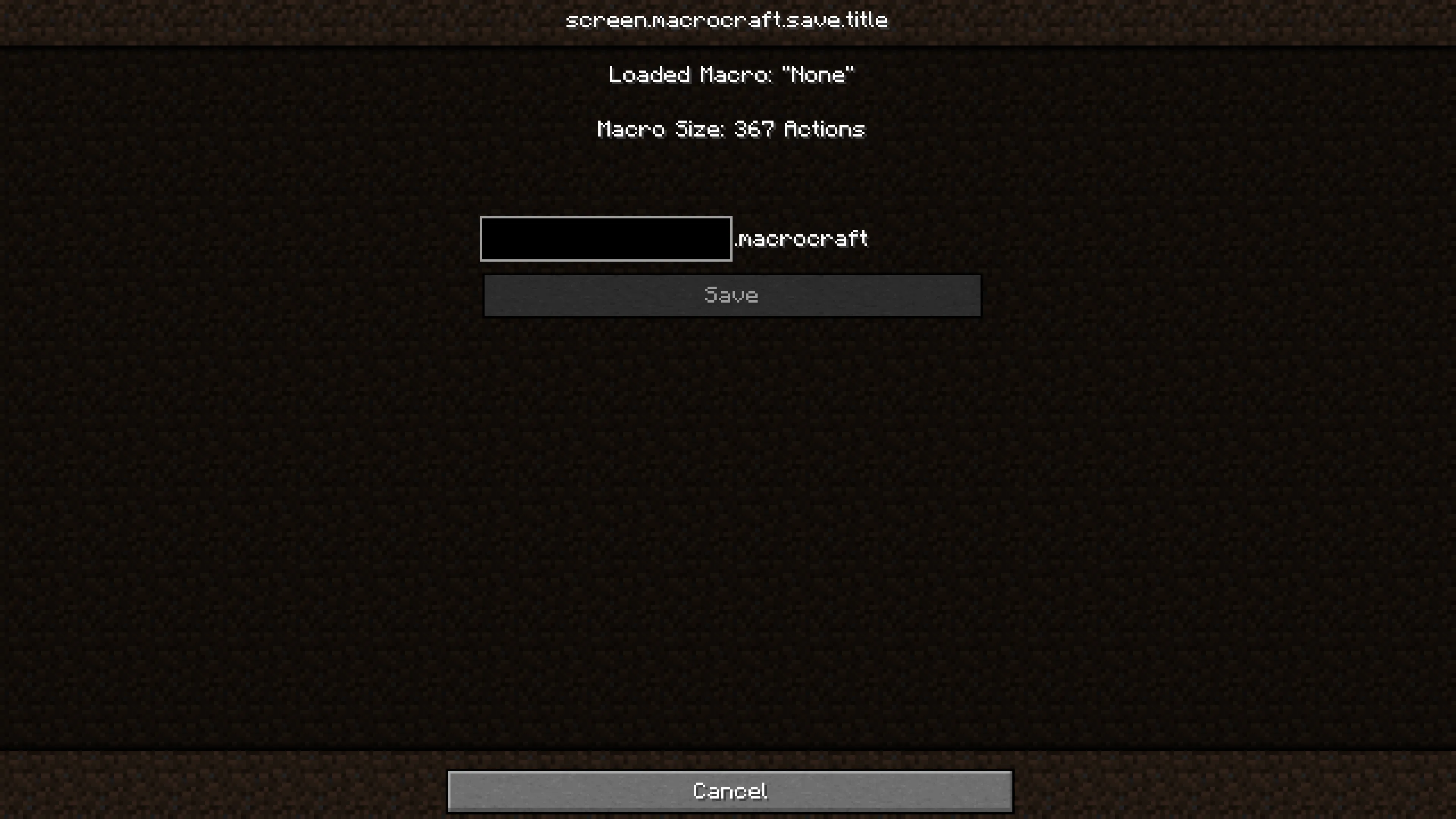 MacroCraft, Моды, Minecraft