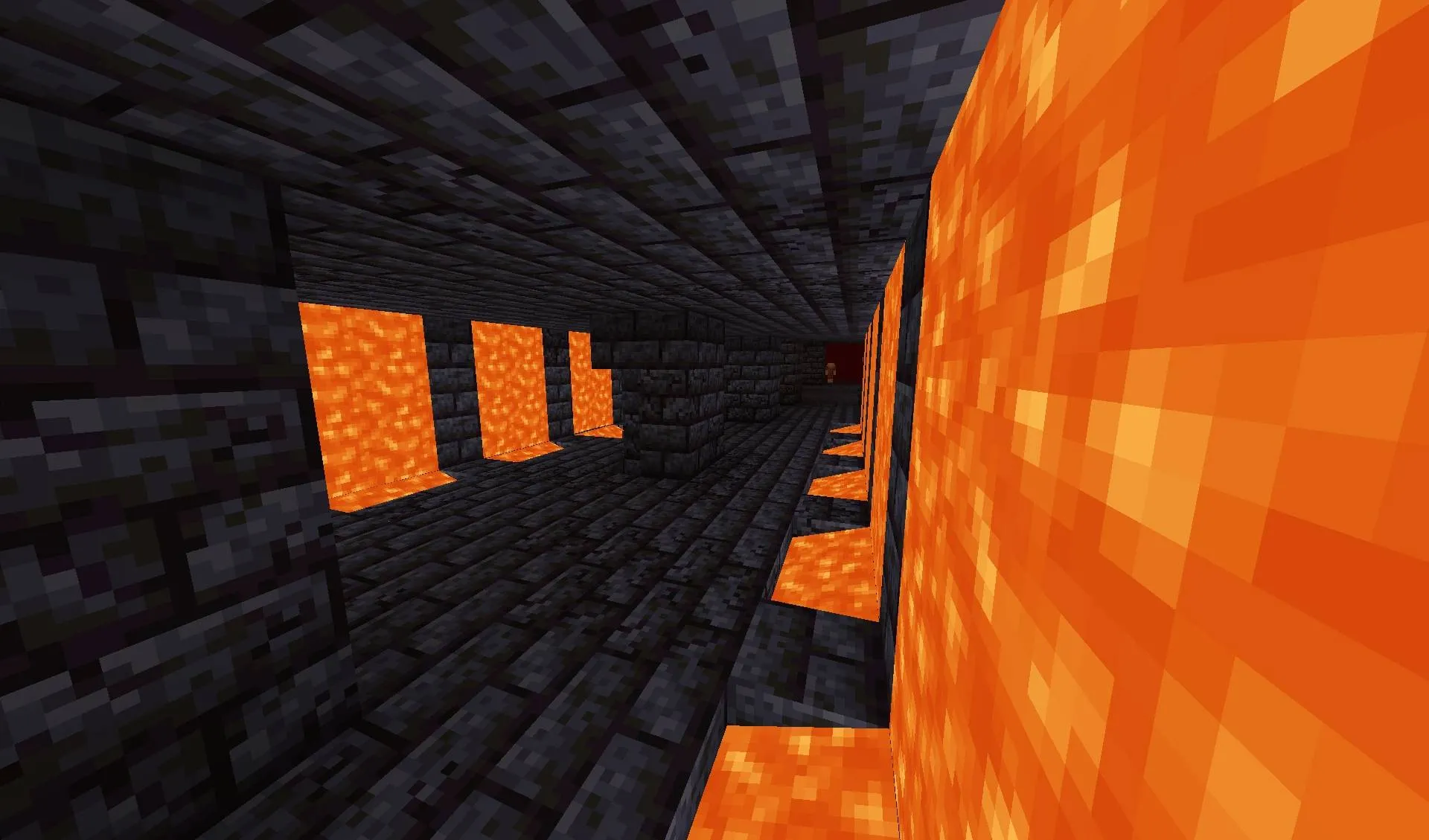Bastion Remnant Bridge Reforged — скриншот 1 (Дата-паки, Minecraft)