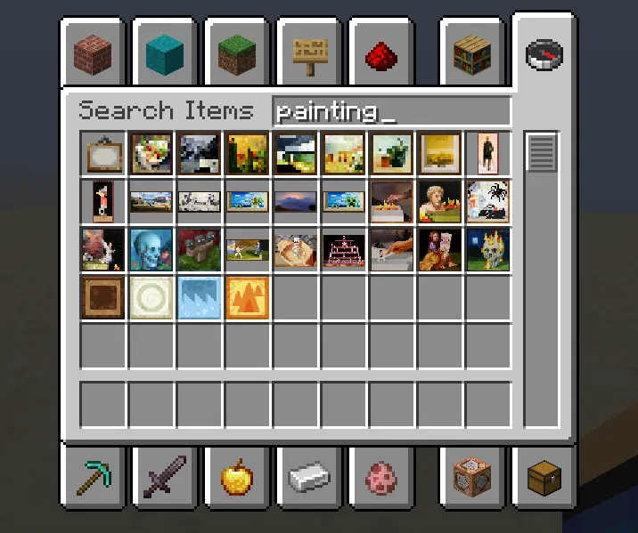What Painting I'm Looking At?, Текстуры, Minecraft