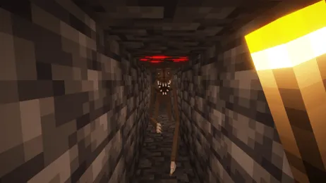 Cave Dweller Horror Pack — скриншот 2 (Модпаки, Minecraft)