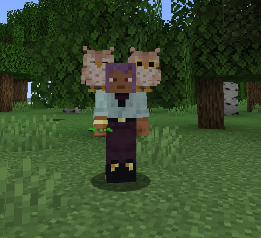 Animal Garden - Owl — скриншот 2 (Моды, Minecraft)