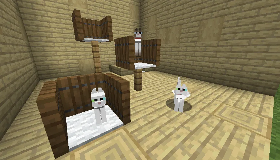 some cats and wild cats, Текстуры, Minecraft