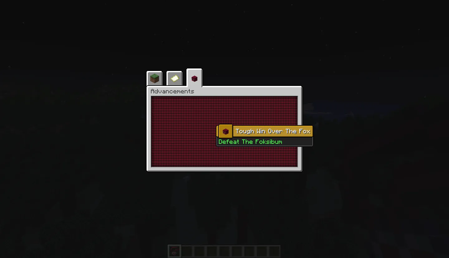 Foksi Bum Beginning, Моды, Minecraft