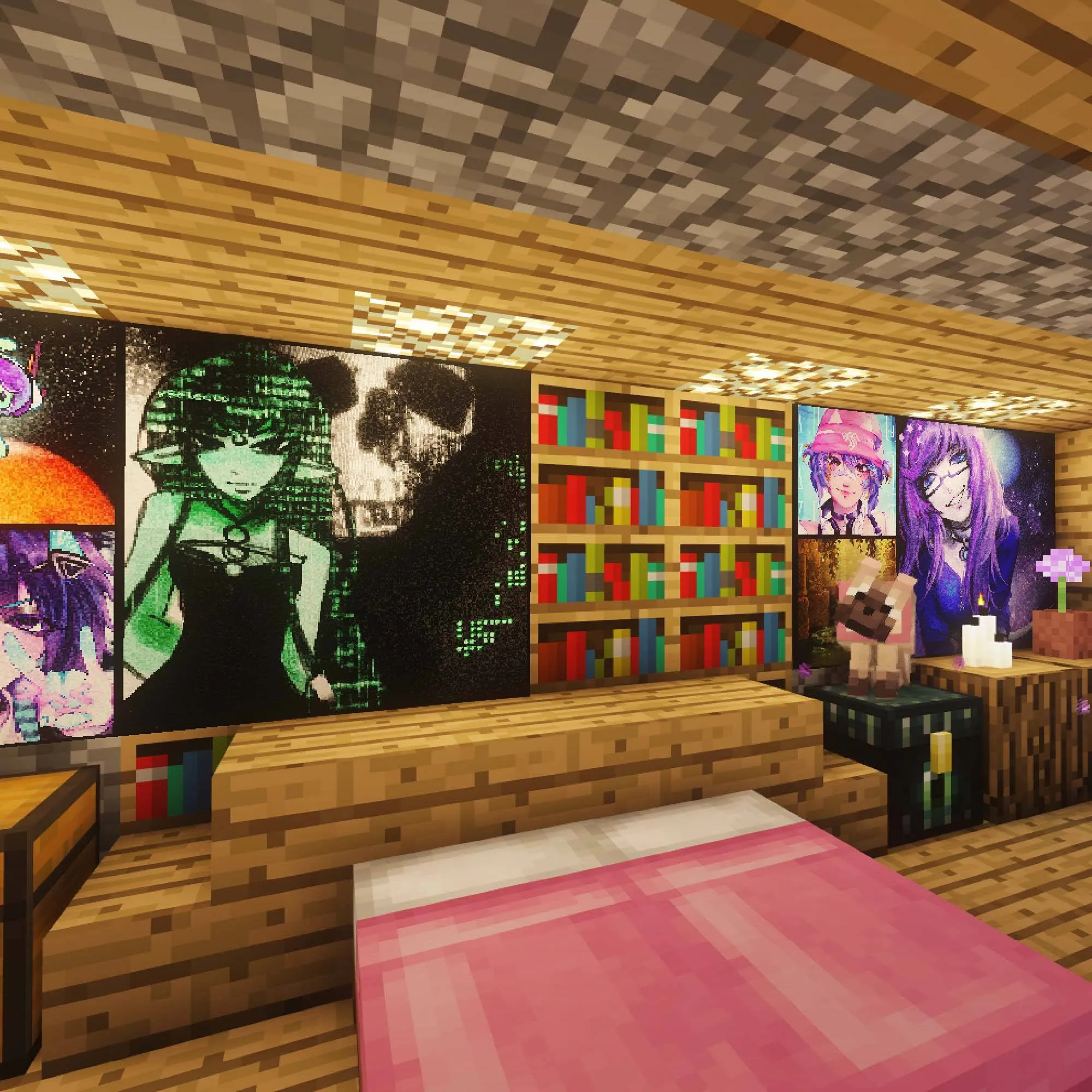 Luvstar's Paintings — скриншот 1 (Текстуры, Minecraft)