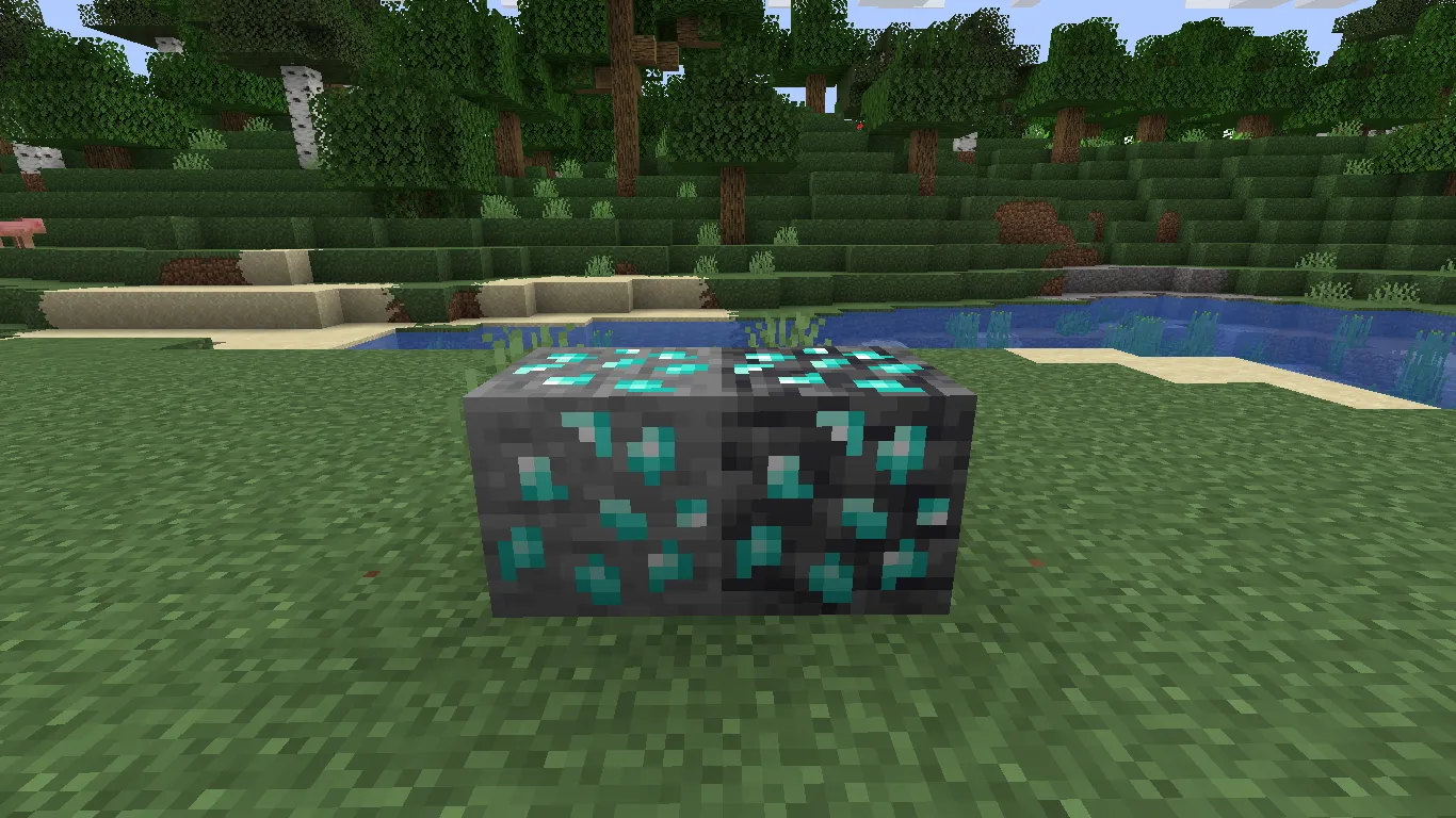 Diamond Ore+ — скриншот 2 (Текстуры, Minecraft)