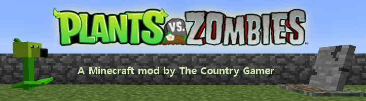 Plants Vs Zombies Mod — скриншот 1 (Моды, Minecraft)