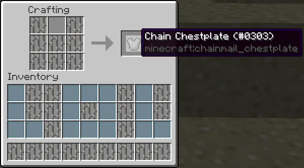 Chainmail Crafting — скриншот 3 (Плагины, Minecraft)