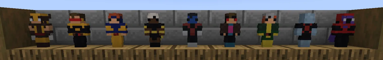 Foi1ys Superhero Collectables, Моды, Minecraft