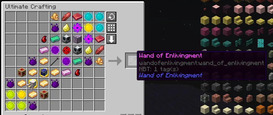 Wand of Enlivingment — скриншот 1 (Моды, Minecraft)