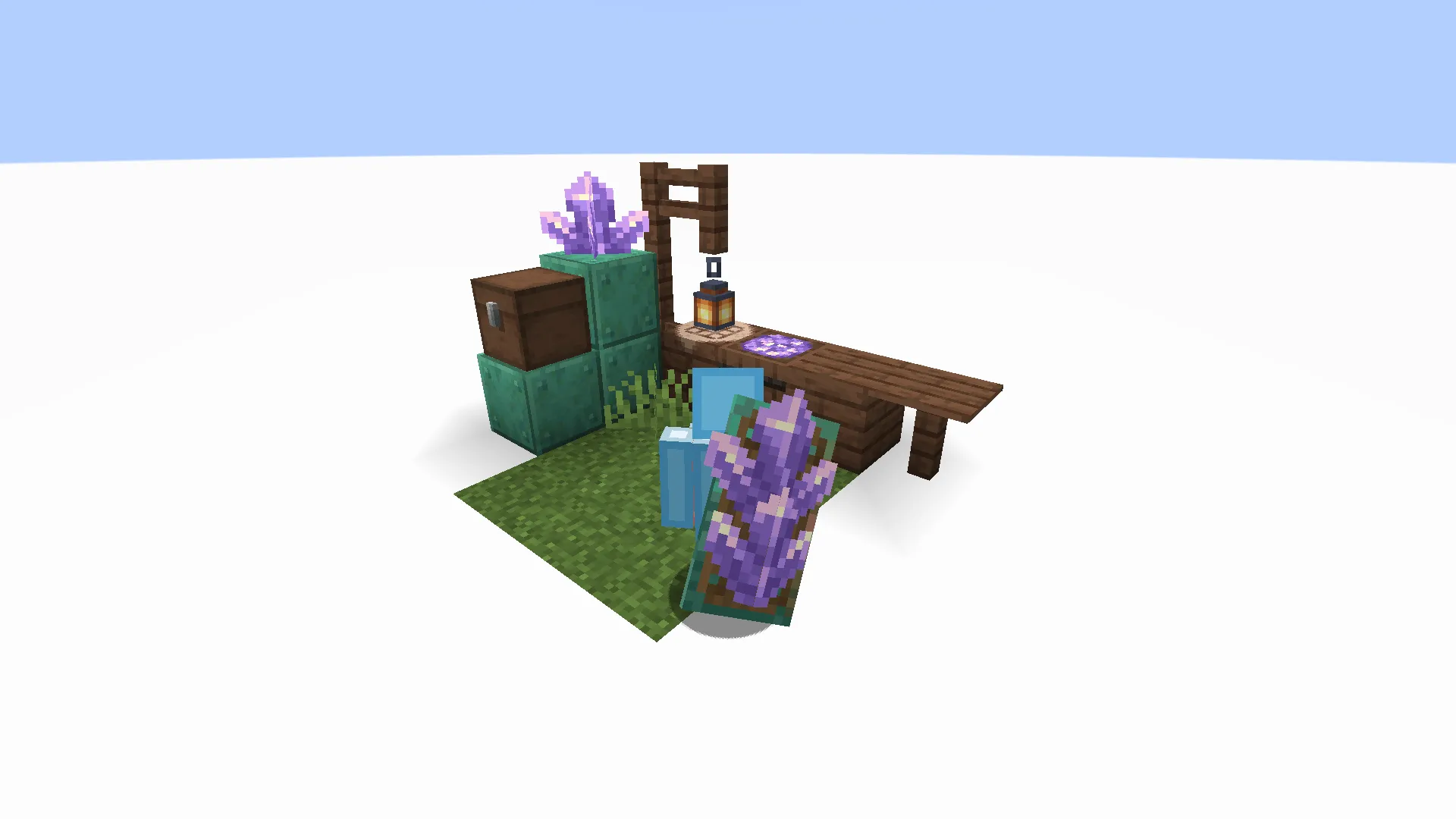 Blockixel's Amethyst Shield, Дата-паки, Minecraft