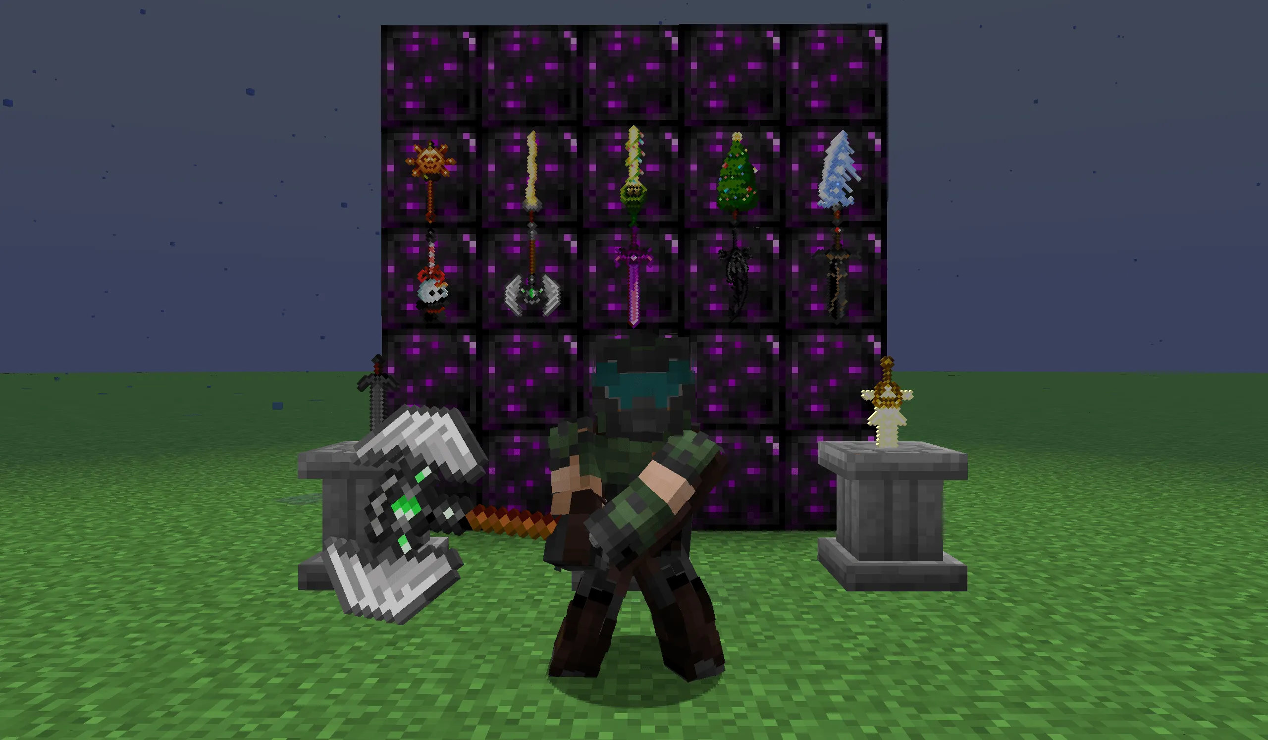 Wither's Weapons Epic Fight Compatible, Дата-паки, Minecraft