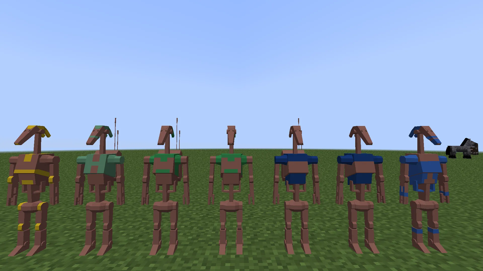 Wolff's Star Wars Pack for Flan's Mod — скриншот 1 (Моды, Minecraft)