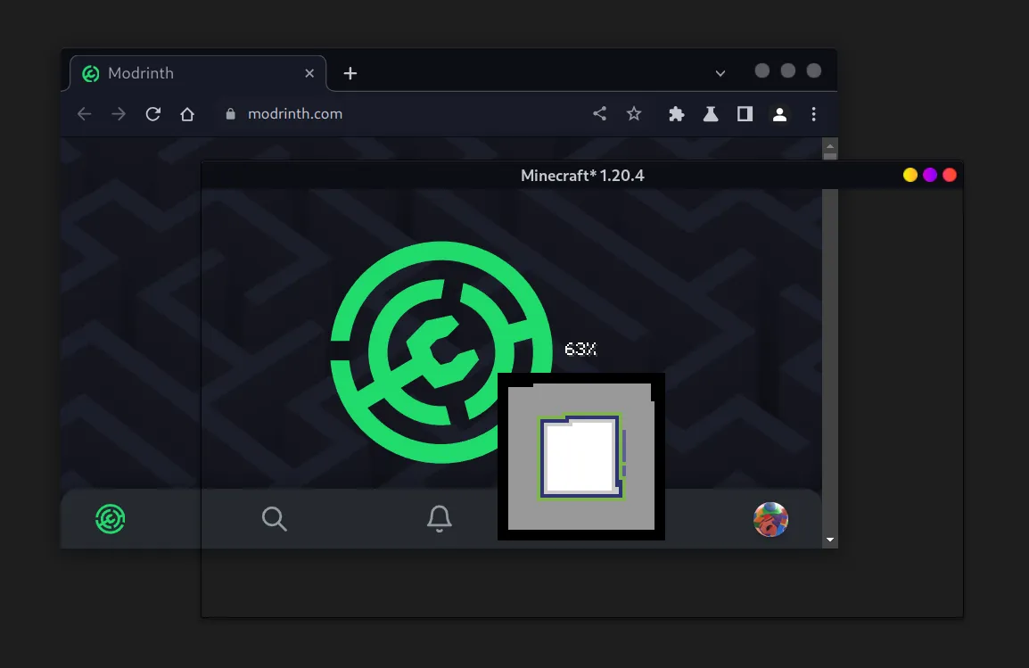 Transparent Window, Моды, Minecraft