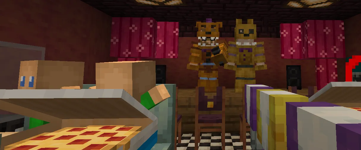 FNAF: Fresh Shipments, Моды, Minecraft