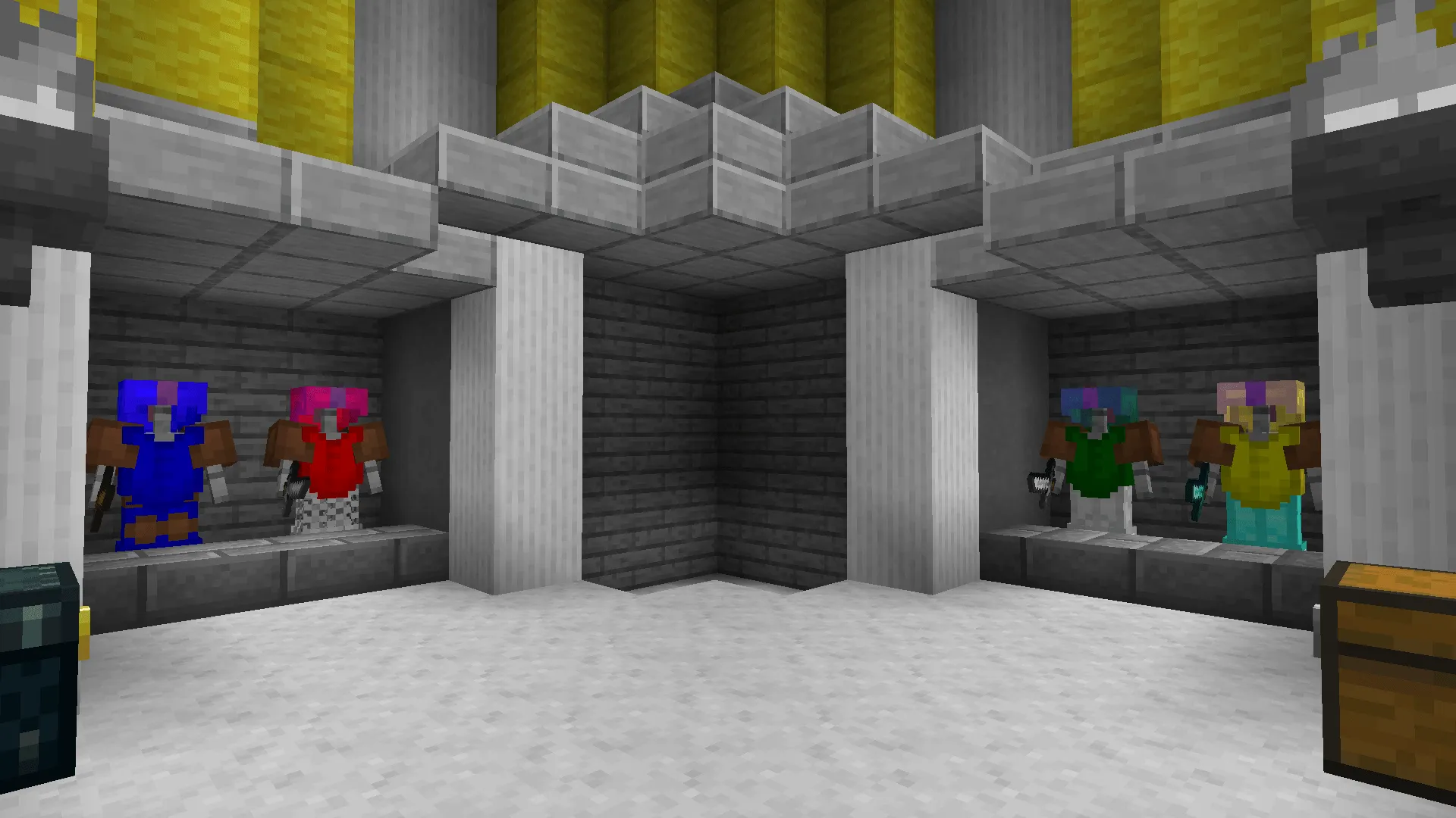 Bedwars in Black & White — скриншот 5 (Текстуры, Minecraft)