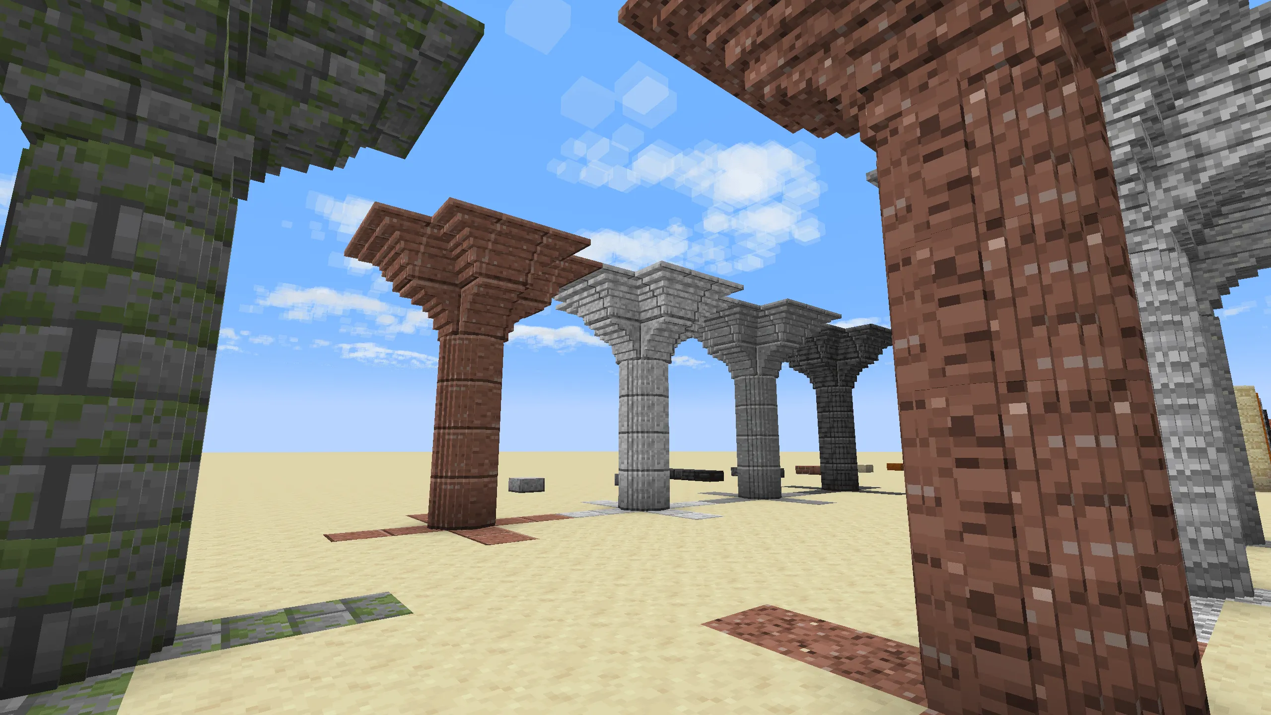 Pillars & Arches — скриншот 2 (Текстуры, Minecraft)