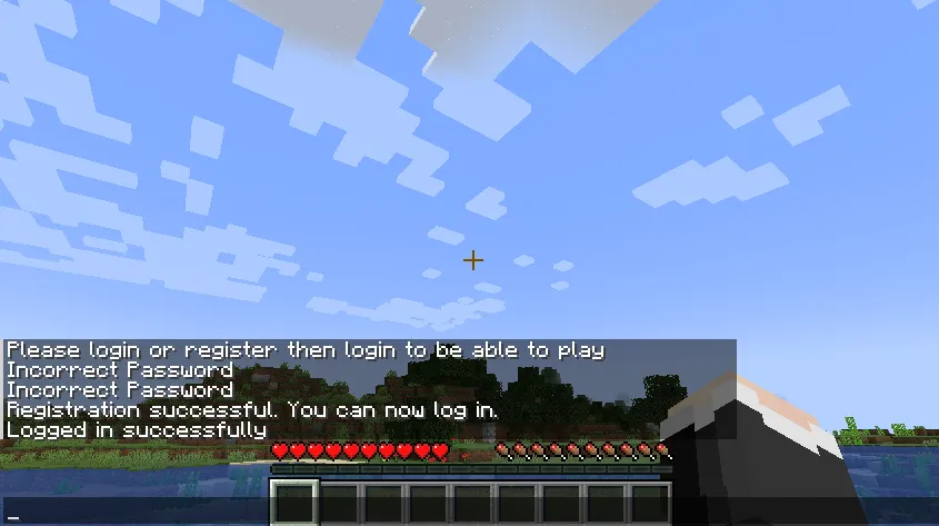 Basic Login — скриншот 2 (Моды, Minecraft)