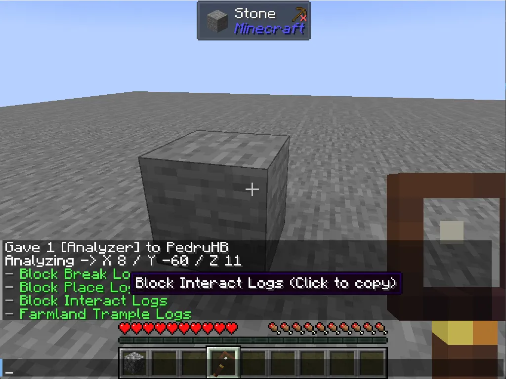 PLogs — скриншот 3 (Моды, Minecraft)