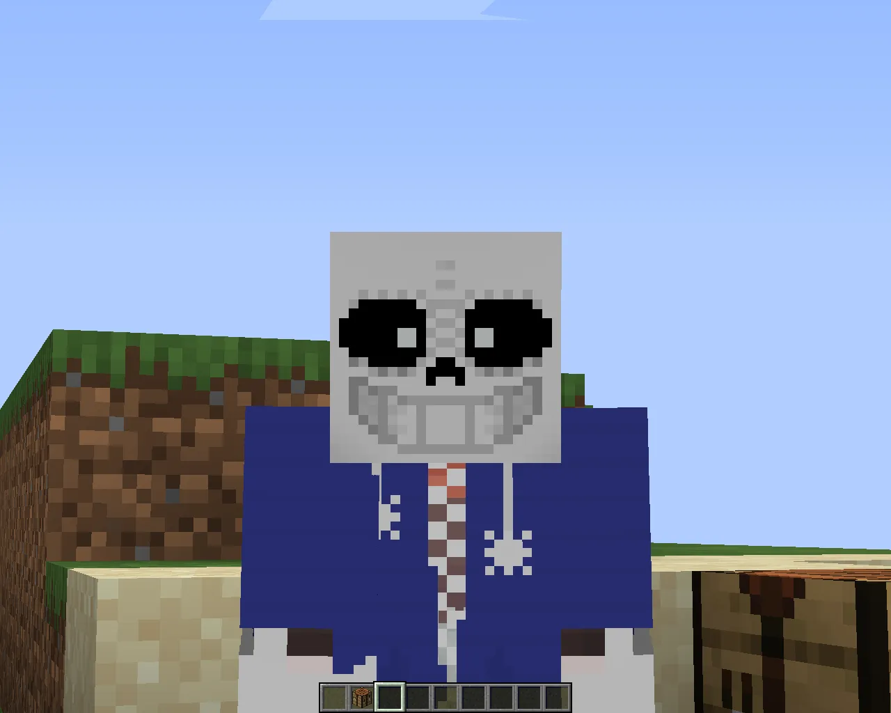 Sans Outfit — скриншот 1 (Текстуры, Minecraft)