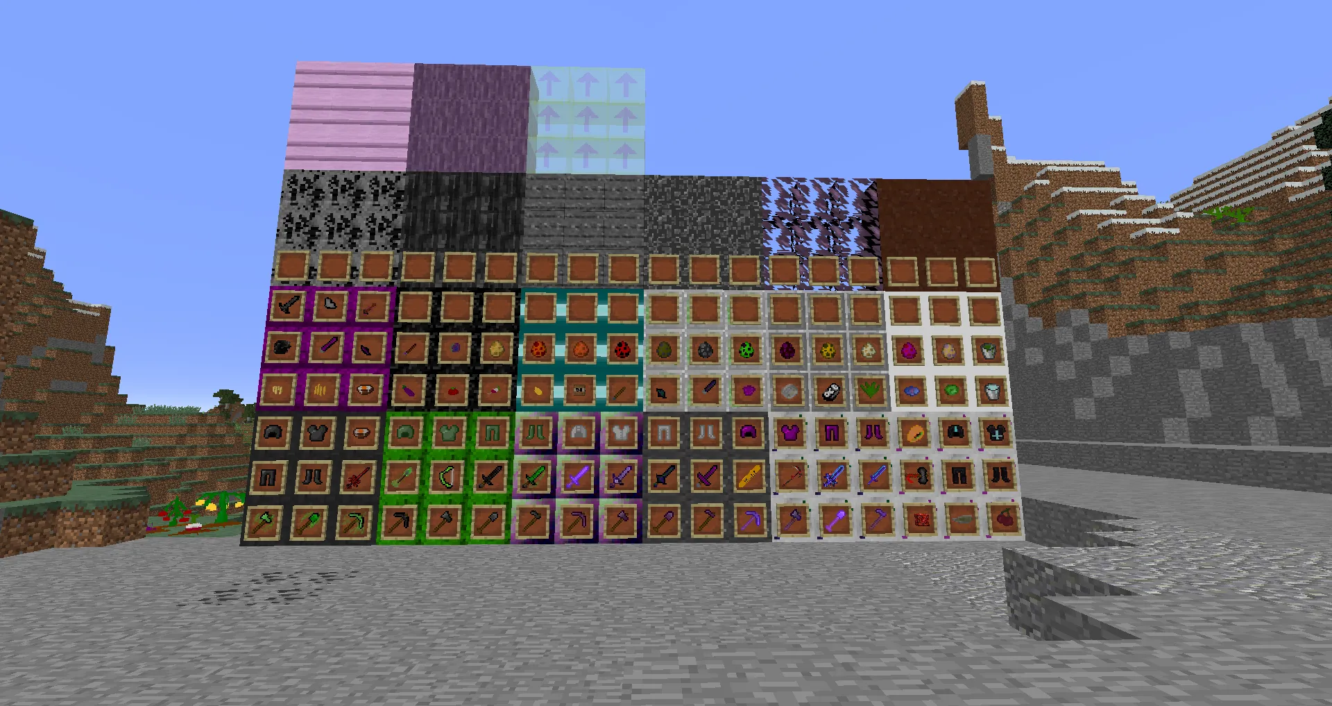 ManyThings, Моды, Minecraft