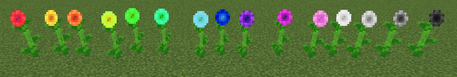Arctic's More Flowers — скриншот 1 (Моды, Minecraft)