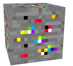 Kawaii World Rainbow Ore — скриншот 2 (Текстуры, Minecraft)