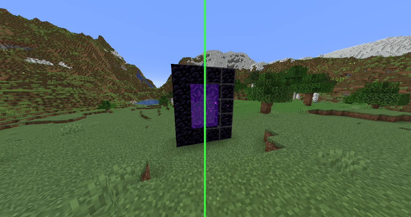 Obsidian Outline — скриншот 1 (Текстуры, Minecraft)