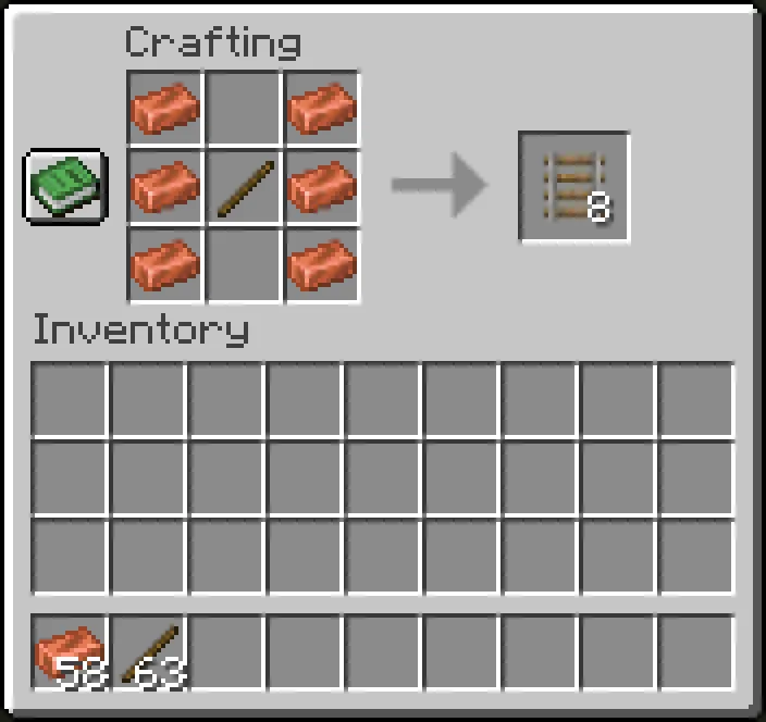 Copper Rail Crafting — скриншот 3 (Моды, Minecraft)