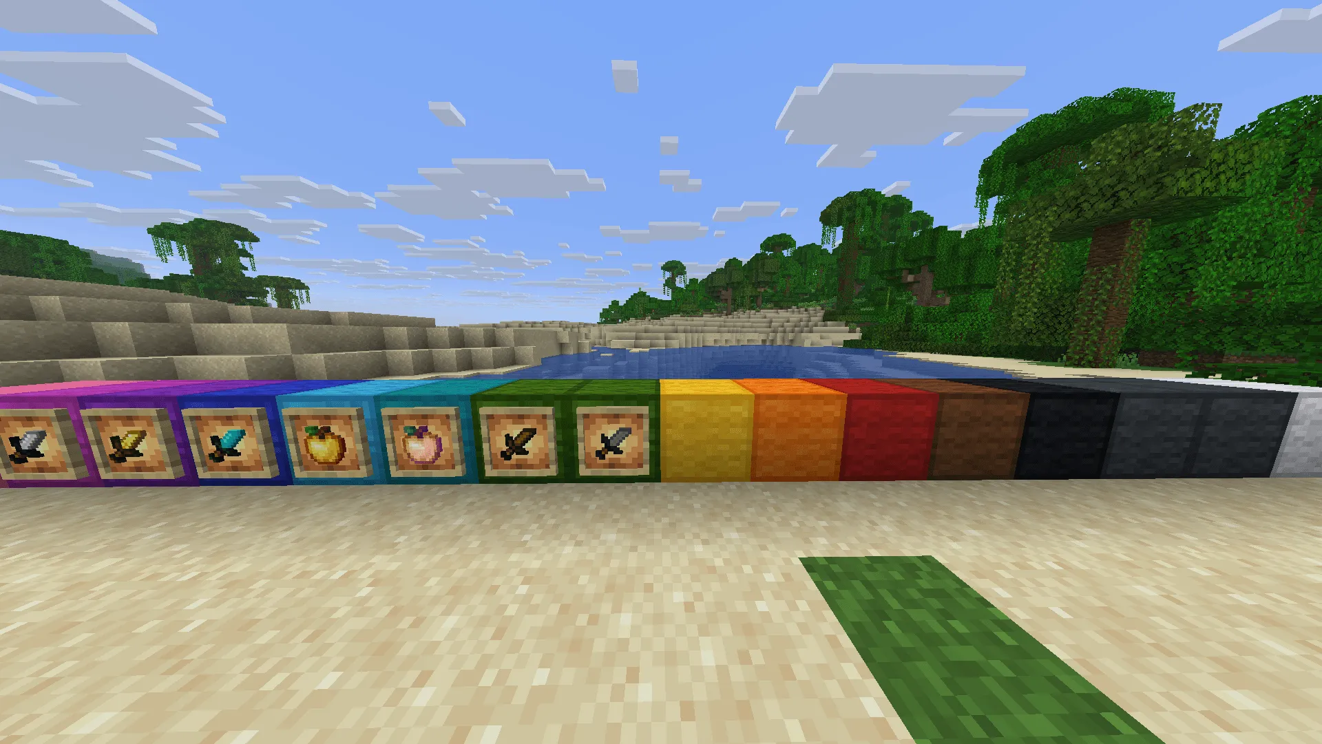 Alias v1 Bedwars, Текстуры, Minecraft