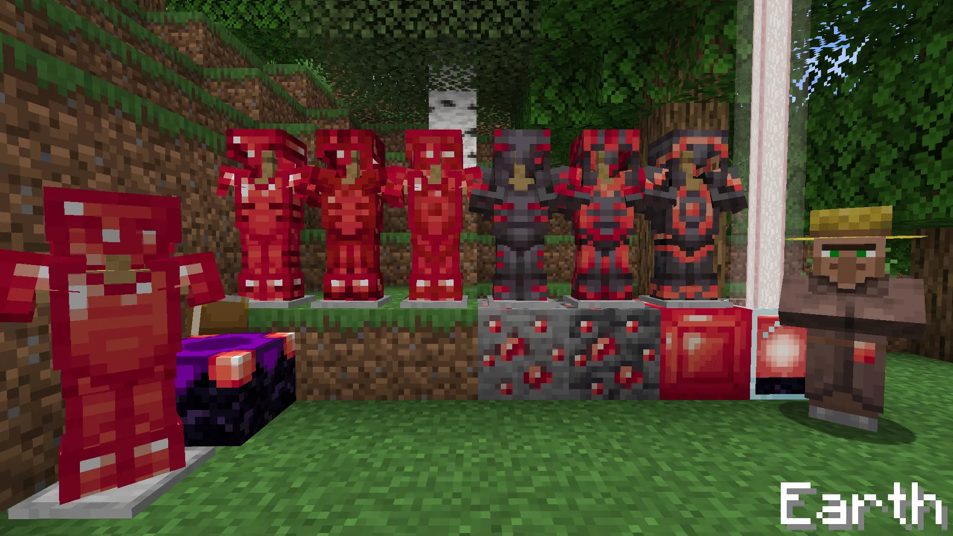 Classic, Earth and Modern Rubies (Diamonds) — скриншот 1 (Текстуры, Minecraft)