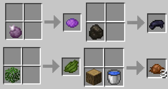 Easier Dyes!, Дата-паки, Minecraft