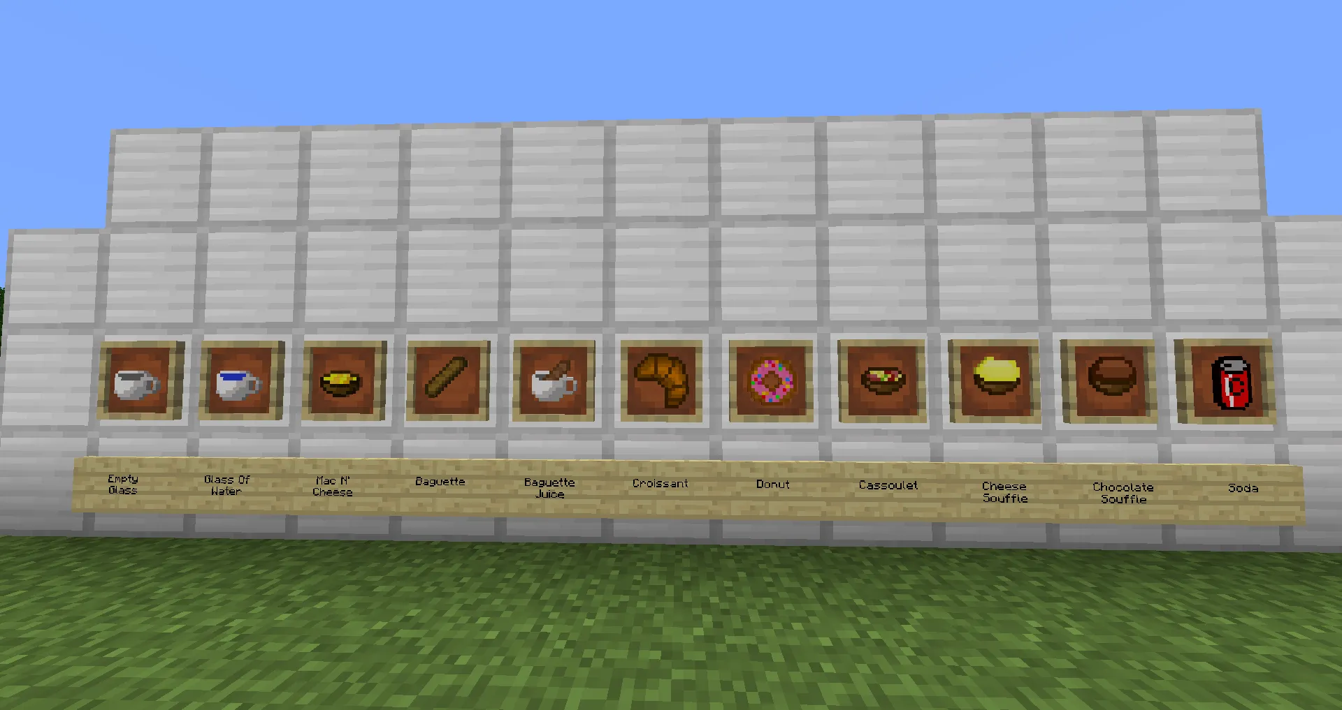 Project Amour, Моды, Minecraft