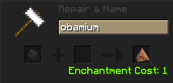 Obamium — скриншот 2 (Текстуры, Minecraft)