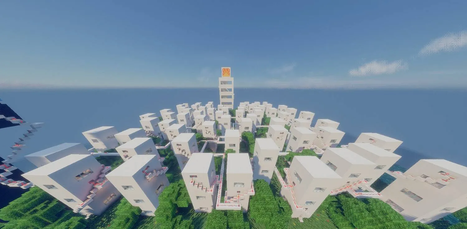 Electric Cities, Карты, Minecraft